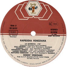 Carica l&#39;immagine nel visualizzatore di Gallery, Rondò Veneziano : Rapsodia Veneziana (LP, Album)

