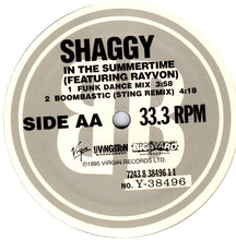 Carica l&#39;immagine nel visualizzatore di Gallery, Shaggy Featuring Rayvon : In The Summertime (12&quot;)
