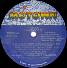 Carica l'immagine nel visualizzatore di Gallery, Commodores : Heroes (LP, Album, Gat)
