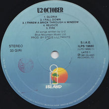 Carica l&#39;immagine nel visualizzatore di Gallery, U2 : October (LP, Album)
