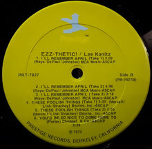 Carica l&#39;immagine nel visualizzatore di Gallery, Lee Konitz, Miles Davis, Billy Bauer, Sal Mosca, Max Roach, Stan Levey : Ezz-thetic! (LP, Comp, RE, RM)
