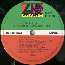 Carica l&#39;immagine nel visualizzatore di Gallery, Duke Ellington And His Orchestra : The Great Paris Concert (2xLP, Album, Gat)
