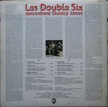 Carica l&#39;immagine nel visualizzatore di Gallery, Les Double Six : Rencontrent Quincy Jones (LP, Album, Gat)
