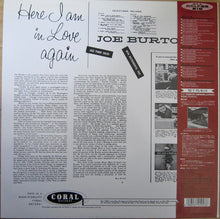 Carica l&#39;immagine nel visualizzatore di Gallery, Joe Burton : Here I Am In Love Again (Joe Burton At The Piano) (LP, Album, RE)
