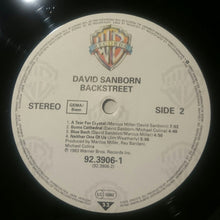 Carica l'immagine nel visualizzatore di Gallery, David Sanborn : Backstreet (LP, Album)
