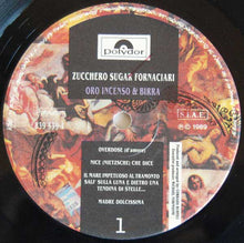 Carica l'immagine nel visualizzatore di Gallery, Zucchero Sugar Fornaciari* : Oro Incenso &amp; Birra (LP, Album, Lam)
