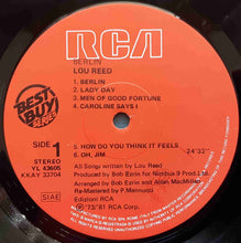 Carica l&#39;immagine nel visualizzatore di Gallery, Lou Reed : Berlin (LP, Album, RE)
