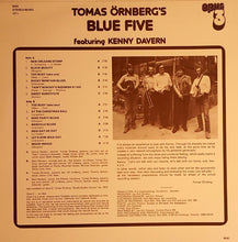Carica l'immagine nel visualizzatore di Gallery, Tomas Örnberg's Blue Five Feat. Kenny Davern : Tomas Örnberg's Blue Five (LP, Album)
