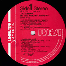 Carica l&#39;immagine nel visualizzatore di Gallery, Artie Shaw : Artie Shaw, His Third Band / His Gramercy Five (1944-1945) (LP, Comp)

