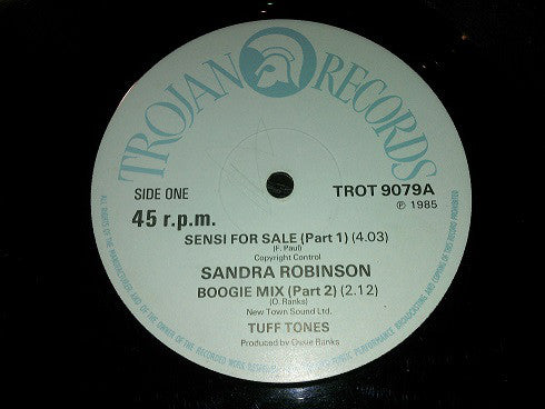 Sandra Robinson (3) / Dan Ambassa : Sensi For Sale / Depression / Life's Riddle (12