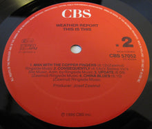 Carica l&#39;immagine nel visualizzatore di Gallery, Weather Report : This Is This (LP, Album)
