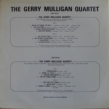Carica l'immagine nel visualizzatore di Gallery, Gerry Mulligan Quartet : My Funny Valentine 1958-1962 (2xLP, Comp, RE)
