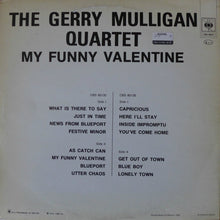 Carica l'immagine nel visualizzatore di Gallery, Gerry Mulligan Quartet : My Funny Valentine 1958-1962 (2xLP, Comp, RE)
