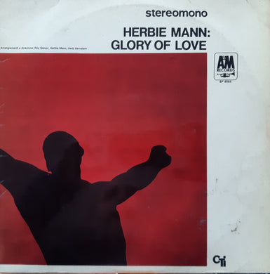 Herbie Mann : Glory Of Love (LP, Album, Mon)