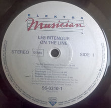 Carica l&#39;immagine nel visualizzatore di Gallery, Lee Ritenour : On The Line (LP, Album)
