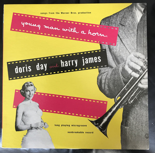 Doris Day : Young Man With A Horn (LP, Album, RE)