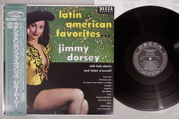 Jimmy Dorsey With Bob Eberly And Helen O'Connell : Latin American Favorites (LP, Comp, OBI)