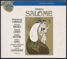 Carica l&#39;immagine nel visualizzatore di Gallery, Richard Strauss - Montserrat Caballé, Erich Leinsdorf, London Symphony Orchestra : Salome Opera In One Act (2xCD, Album, RE, RM)
