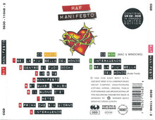 Carica l&#39;immagine nel visualizzatore di Gallery, Raf (5) : Manifesto (CD, Album + CD-ROM, Ltd)
