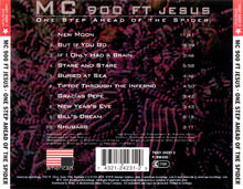 Carica l&#39;immagine nel visualizzatore di Gallery, MC 900 Ft Jesus : One Step Ahead Of The Spider (CD, Album)
