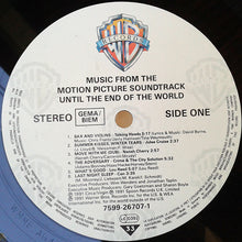 Carica l&#39;immagine nel visualizzatore di Gallery, Various : Until The End Of The World (Music From The Motion Picture Soundtrack) (LP, Album)
