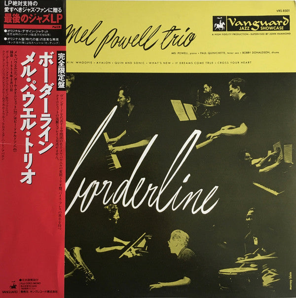 Mel Powell Trio : Borderline (LP, RE)