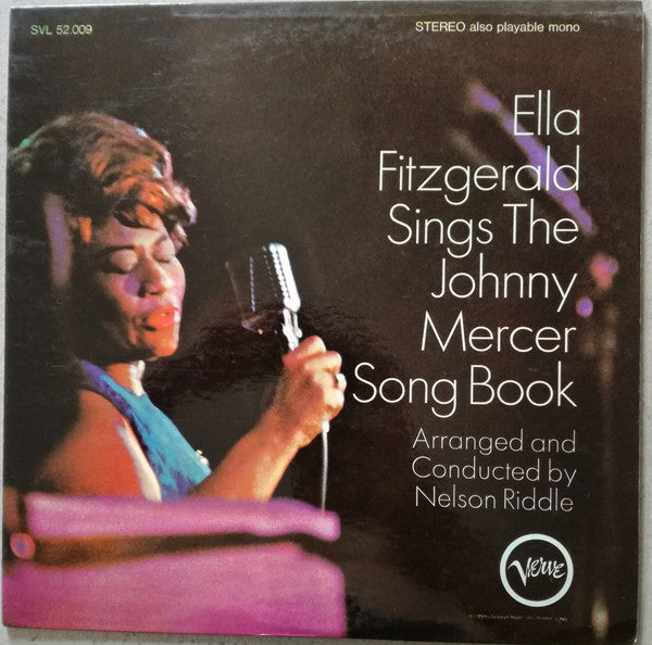 Ella Fitzgerald : Sings The Johnny Mercer Song Book (LP, Album)
