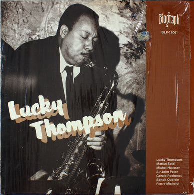 Lucky Thompson : Lullaby in Rhythm (LP, Album, RE)