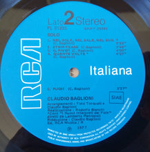 Carica l&#39;immagine nel visualizzatore di Gallery, Claudio Baglioni : Solo (LP, Album, RE)
