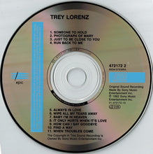 Carica l&#39;immagine nel visualizzatore di Gallery, Trey Lorenz : Trey Lorenz (CD, Album)
