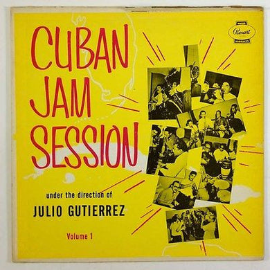 Julio Gutierrez : Cuban Jam Session - Volume 1 (LP, Album, Mono, RP, Bla)