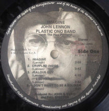 Carica l&#39;immagine nel visualizzatore di Gallery, John Lennon / The Plastic Ono Band With The Flux Fiddlers : Imagine (LP, Album, RP, Sec)

