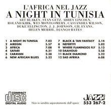 Carica l'immagine nel visualizzatore di Gallery, Various : L'Africa Nel Jazz - A Night In Tunisia (CD, Comp)
