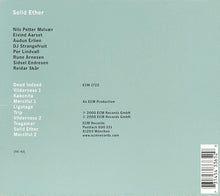 Carica l&#39;immagine nel visualizzatore di Gallery, Nils Petter Molvær : Solid Ether (CD, Album)
