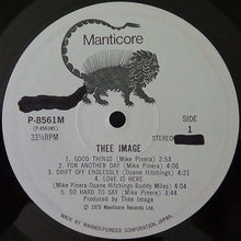 Carica l&#39;immagine nel visualizzatore di Gallery, Thee Image : Thee Image (LP, Album)
