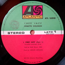 Carica l&#39;immagine nel visualizzatore di Gallery, Ornette Coleman : Free Jazz (LP, Album, RE, Gat)
