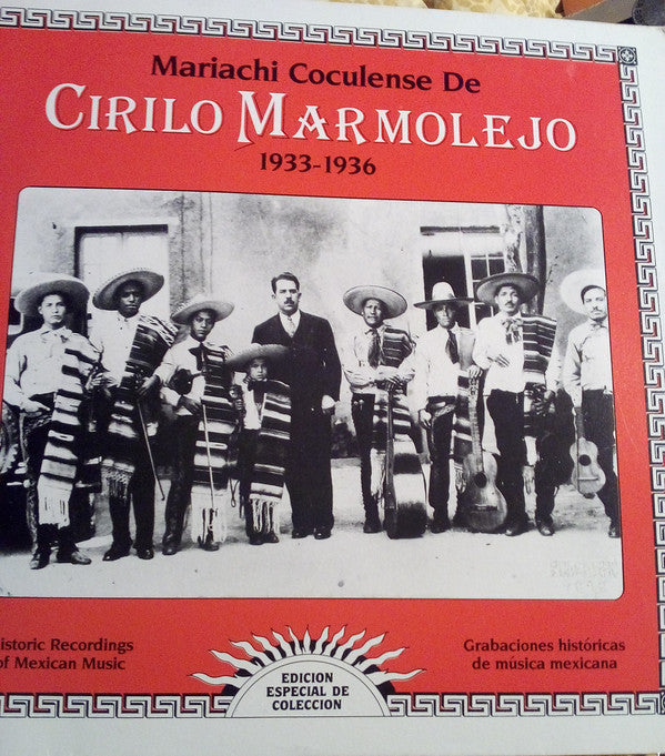 Mariachi Coculense Rodriguez : Historic Recordings Of Mexican Music, 1933-1936 (LP, Comp)