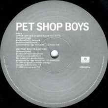 Carica l&#39;immagine nel visualizzatore di Gallery, Pet Shop Boys : Opportunities (Let&#39;s Make Lots Of Money) (12&quot;, Single)
