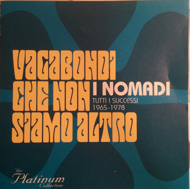 Nomadi : Tutti I Successi 1965-1978  (CD, Comp)