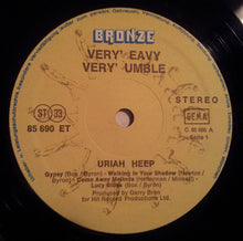 Carica l&#39;immagine nel visualizzatore di Gallery, Uriah Heep : Very &#39;Eavy Very &#39;Umble (LP, Album, RE, Gat)

