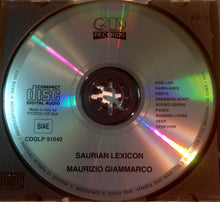Carica l&#39;immagine nel visualizzatore di Gallery, Maurizio Giammarco : Saurian Lexicon (CD, Album)
