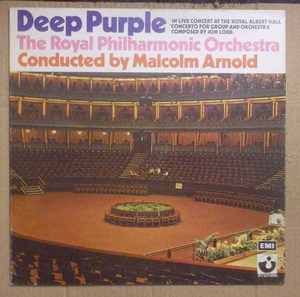 Deep Purple & The Royal Philharmonic Orchestra* Conducted By Malcolm Arnold : Concerto For Group And Orchestra (LP, Album, RE)
