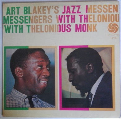 Art Blakey & The Jazz Messengers With Thelonious Monk : Art Blakey's Jazz Messengers With Thelonious Monk (LP, Album, Mono, RE)