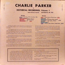 Carica l&#39;immagine nel visualizzatore di Gallery, Charlie Parker : Le Jazz Cool, Historical Recordings, Vol. 1 (LP, Unofficial)

