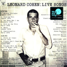 Carica l'immagine nel visualizzatore di Gallery, Leonard Cohen : Live Songs (LP, Album, RE, 180)
