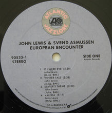 Carica l&#39;immagine nel visualizzatore di Gallery, John Lewis (2) &amp; Svend Asmussen : European Encounter (LP, Album, RE, RM)
