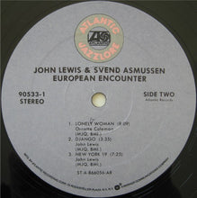 Carica l&#39;immagine nel visualizzatore di Gallery, John Lewis (2) &amp; Svend Asmussen : European Encounter (LP, Album, RE, RM)
