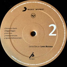 Carica l&#39;immagine nel visualizzatore di Gallery, Lucio Dalla : Luna Matana (LP, Album, RE)
