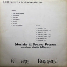 Carica l&#39;immagine nel visualizzatore di Gallery, Franco Potenza : Gli Anni Ruggenti (LP, Album, Mon)
