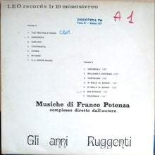 Carica l&#39;immagine nel visualizzatore di Gallery, Franco Potenza : Gli Anni Ruggenti (LP, Album, Mon)
